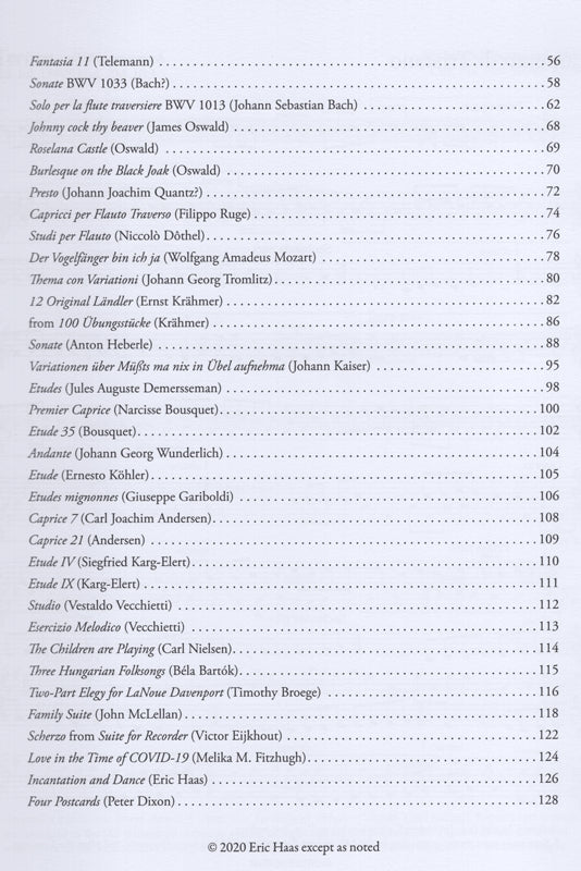 Soprano Recorder Solo Book -Music from the 13th to 21st centuries