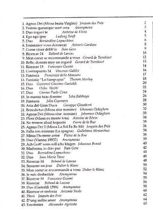 The Renaissance Duet Book