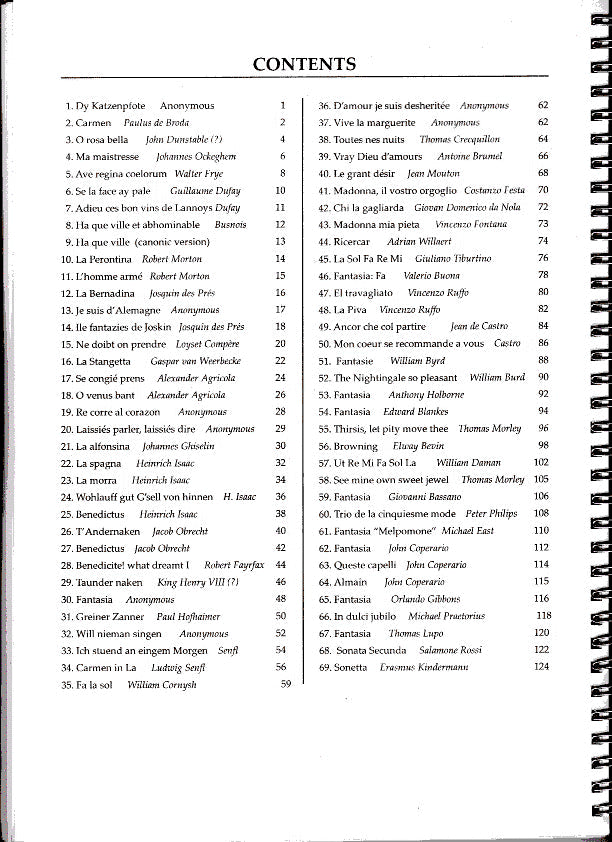 The Renaissance Trio Book