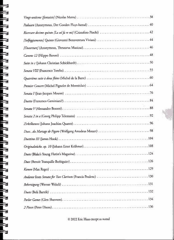 Alto Recorder Duet Book III