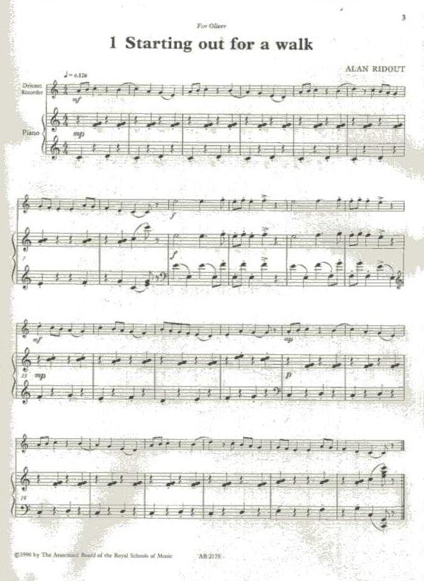 A Day in the Country for Descant Recorder