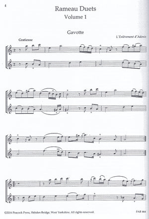 Rameau Duets - Volume One