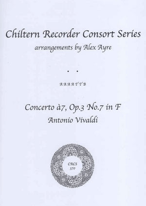 Concerto a`7, Op 3, No 7 in F