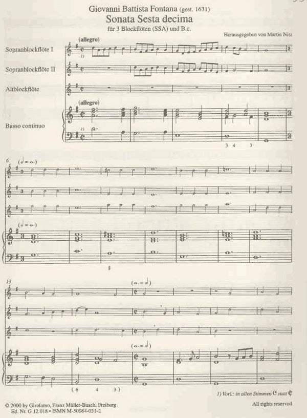 Sonata Sesta Decima