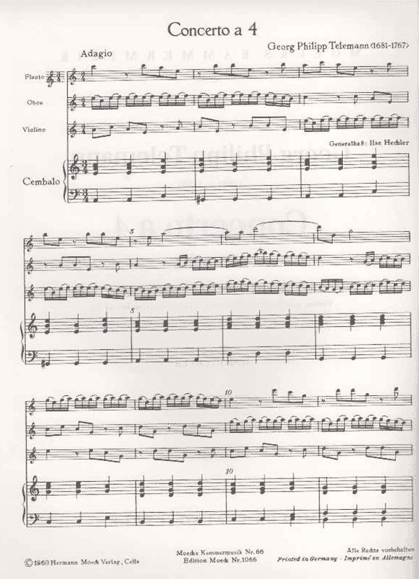 Concerto a 4
