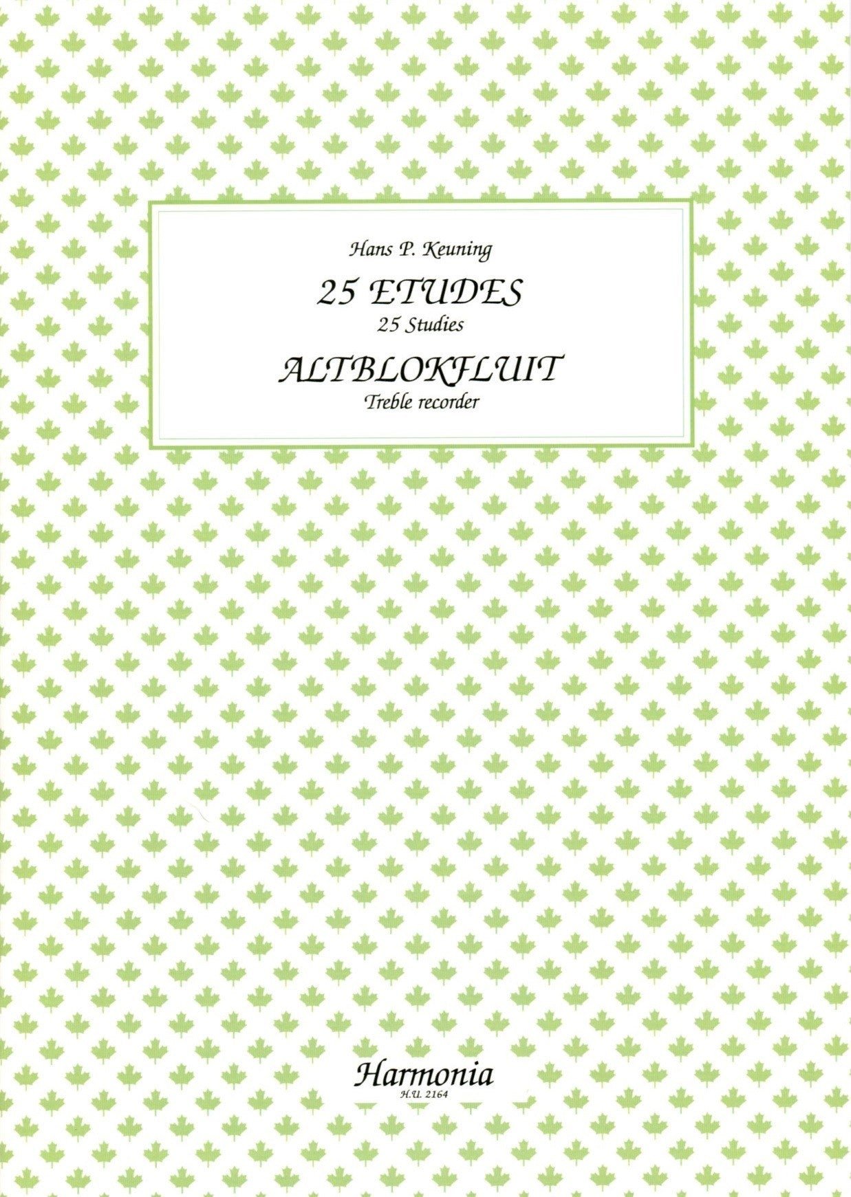 25 Etudes [Studies]