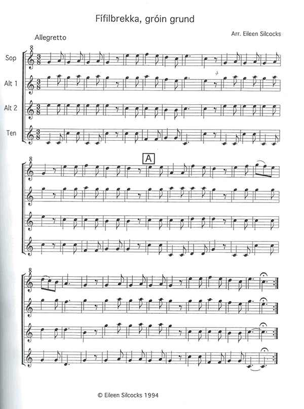 Five Icelandic Folk Songs