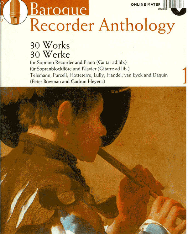 Baroque Recorder Anthology 1 (with Audio Download)