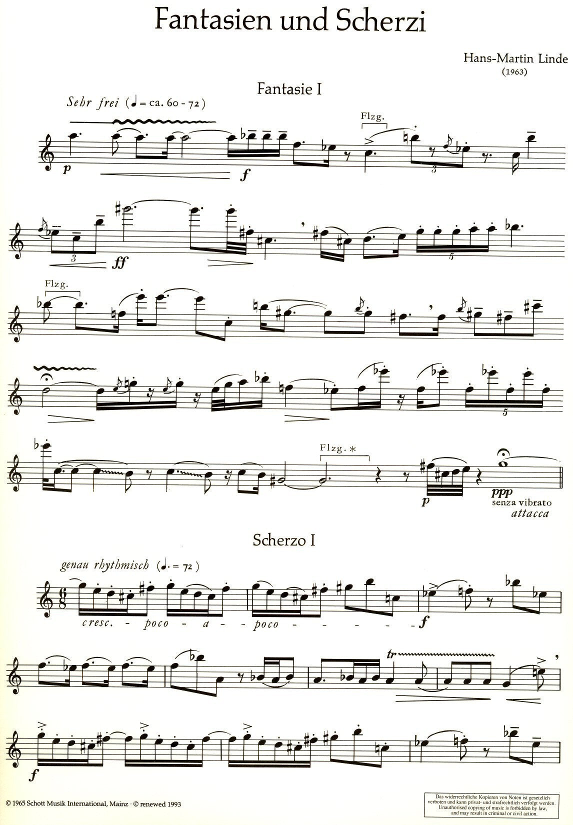 Fantasies and Scherzi [Fantasien und Scherzi]