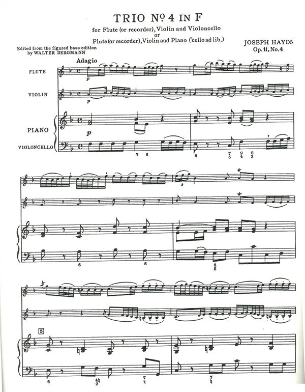 Trio no 4 in F Major