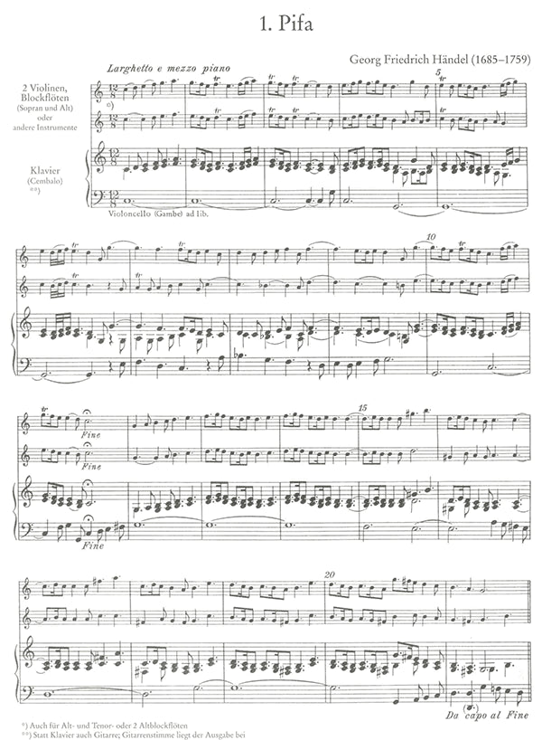 Nine Pastorales by Old Masters