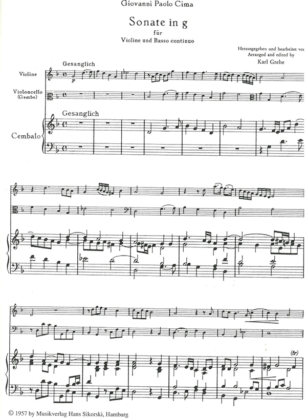 Three Sonatas (1610)