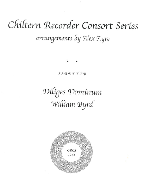 Diliges Dominum