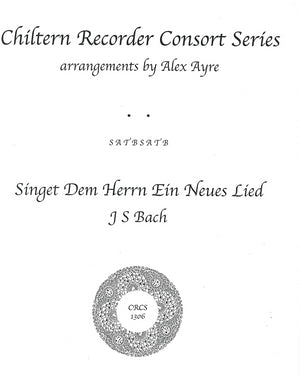 Singet Dem Herrn Ein Neues Lied