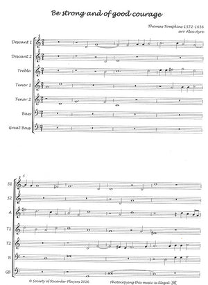 Be strong and of good courage