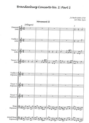 Brandenburg Concerto No.2: Part 2