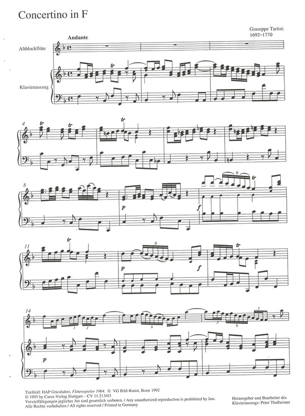 Concertino in F Major