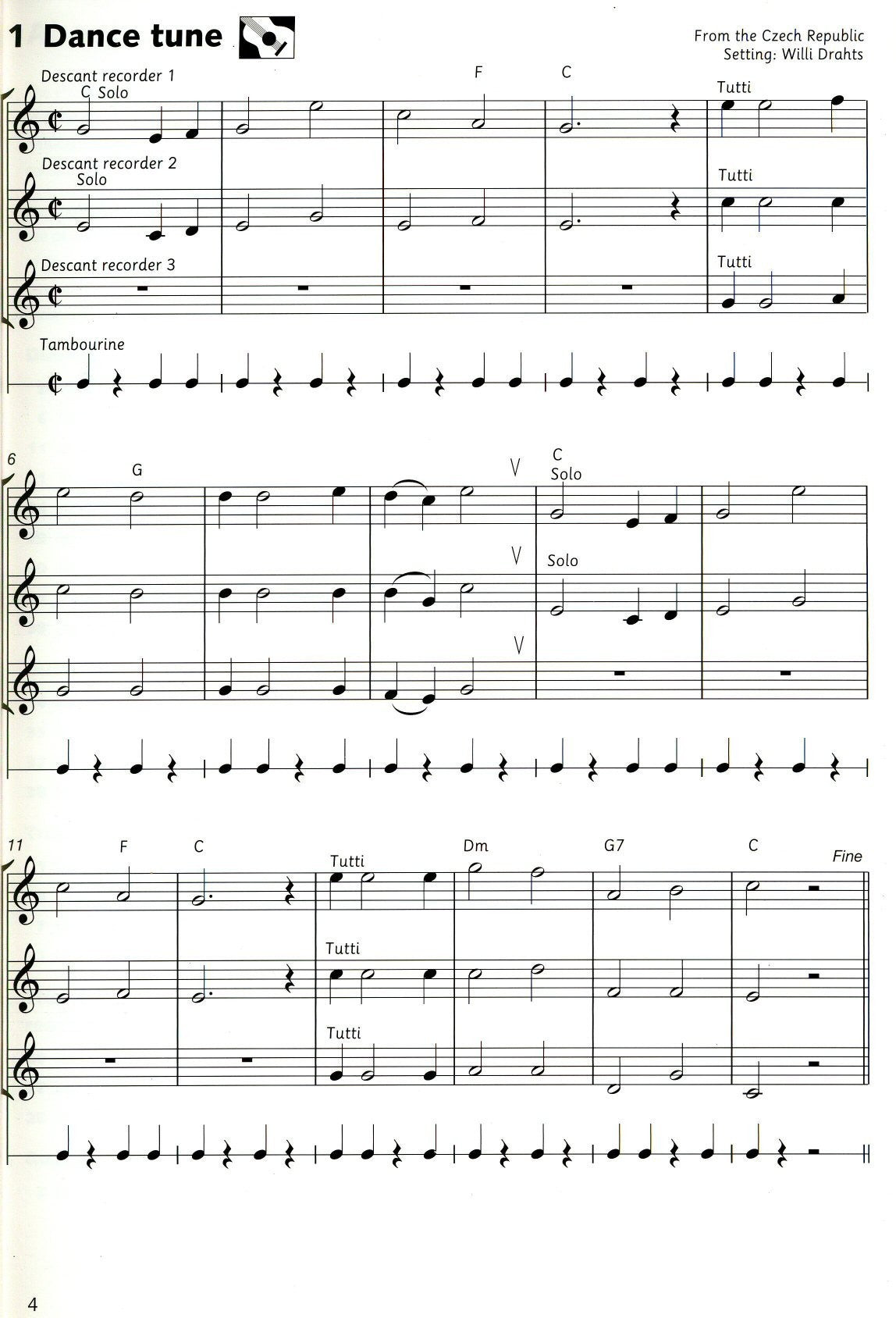 Fun and Games with the Recorder Tune Book Vol 3