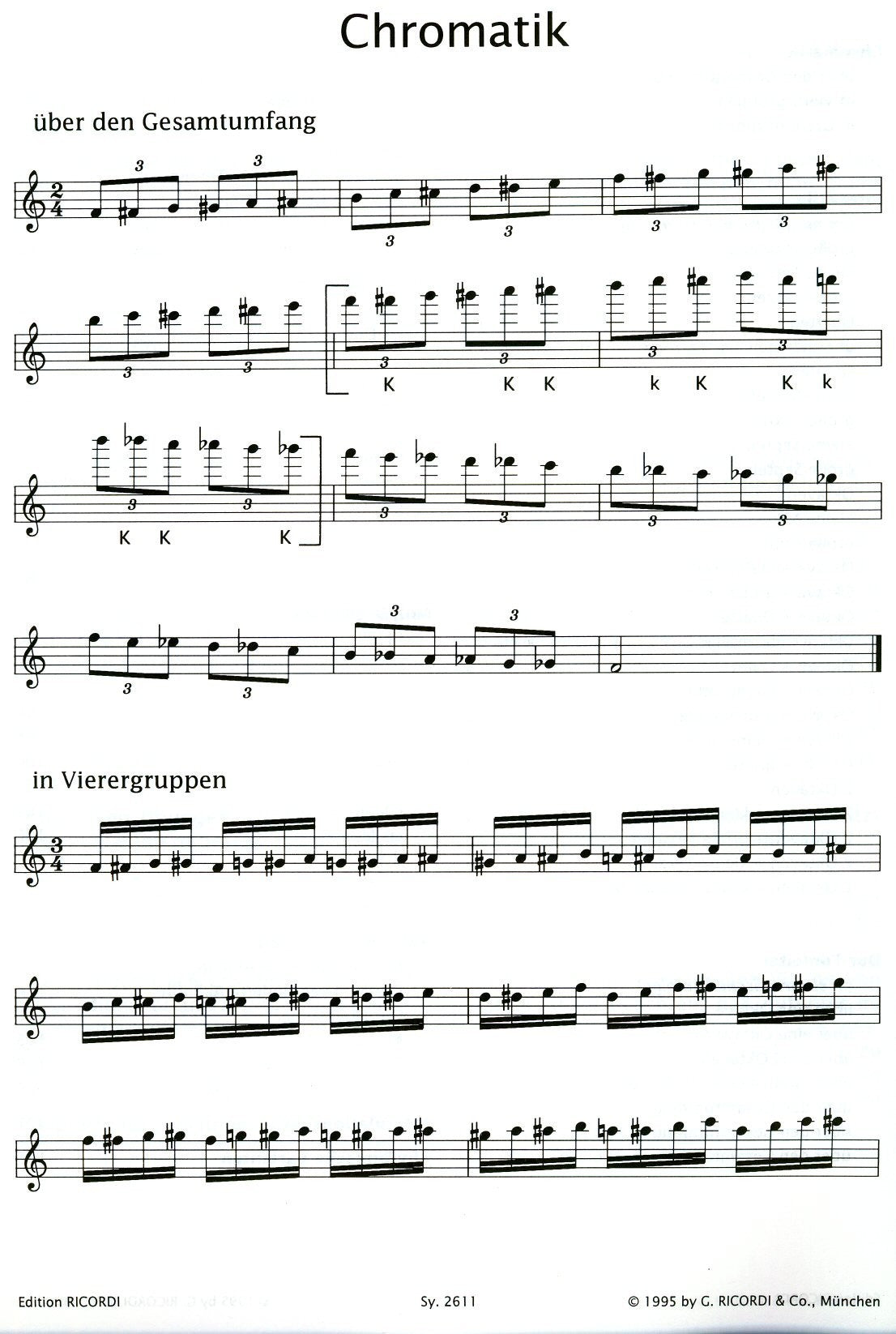 Scales and Arpeggios Technical Studies
