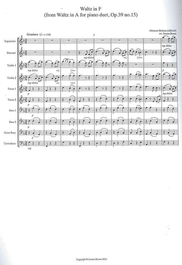Waltz in F Op 39, No 15