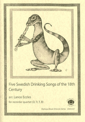 Five Swedish Drinking Songs of the 18th Century