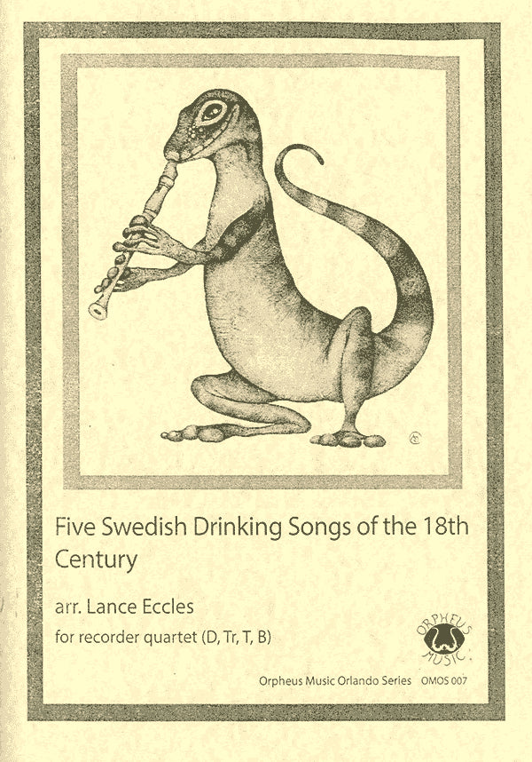 Five Swedish Drinking Songs of the 18th Century