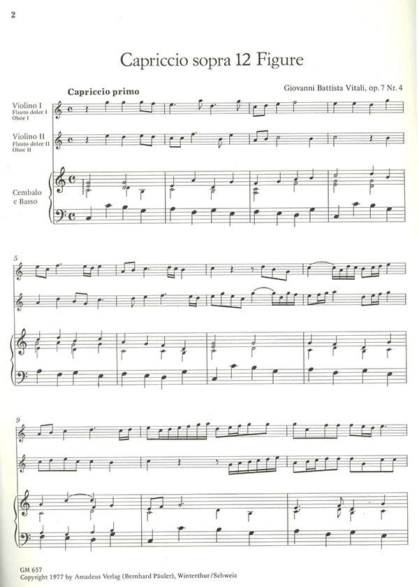 Capriccio sopra 12 Figure Op7/4, Passagallo Op7/6-8