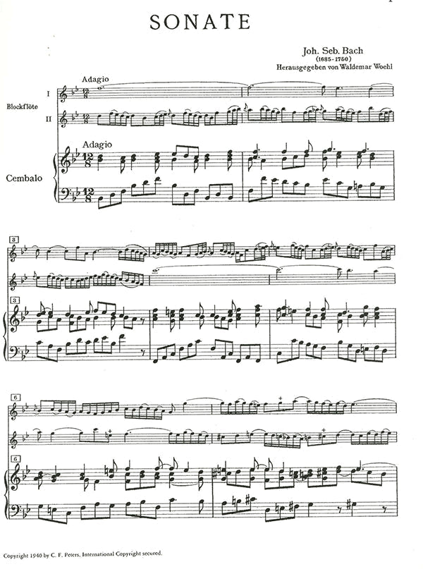 Trio Sonata in Bb Major
