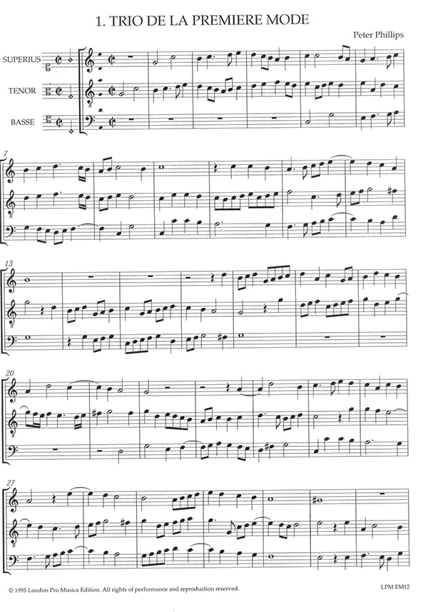 Three Trios (Institution Harmonique)