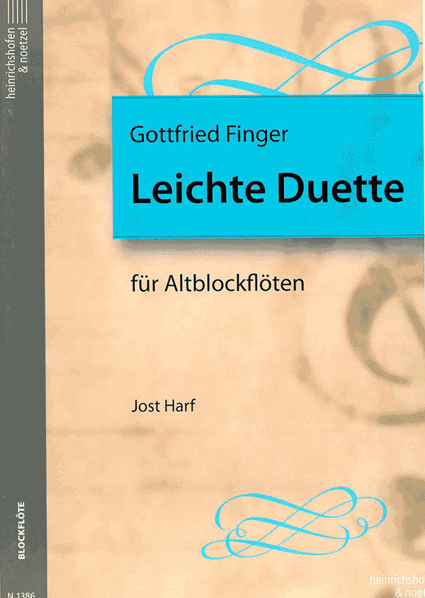 Easy Duets for two treble recorders