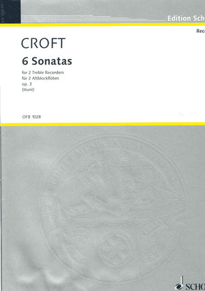 Six Sonatas Op 3