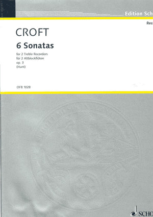 Six Sonatas Op 3