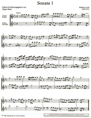 Six Sonatas Op 3