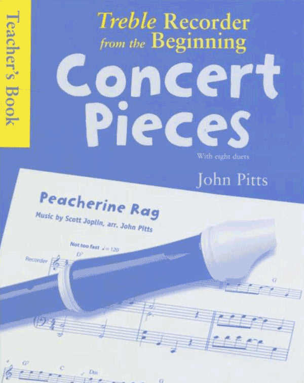 Treble Recorder from the Beginning - Concert Pieces (Teacher's Book)