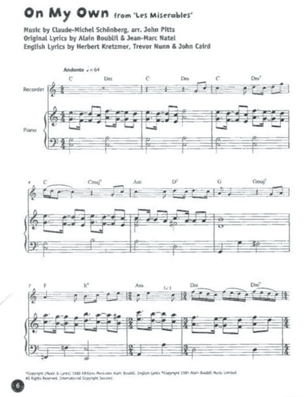 Treble Recorder from the Beginning - Concert Pieces (Teacher's Book)
