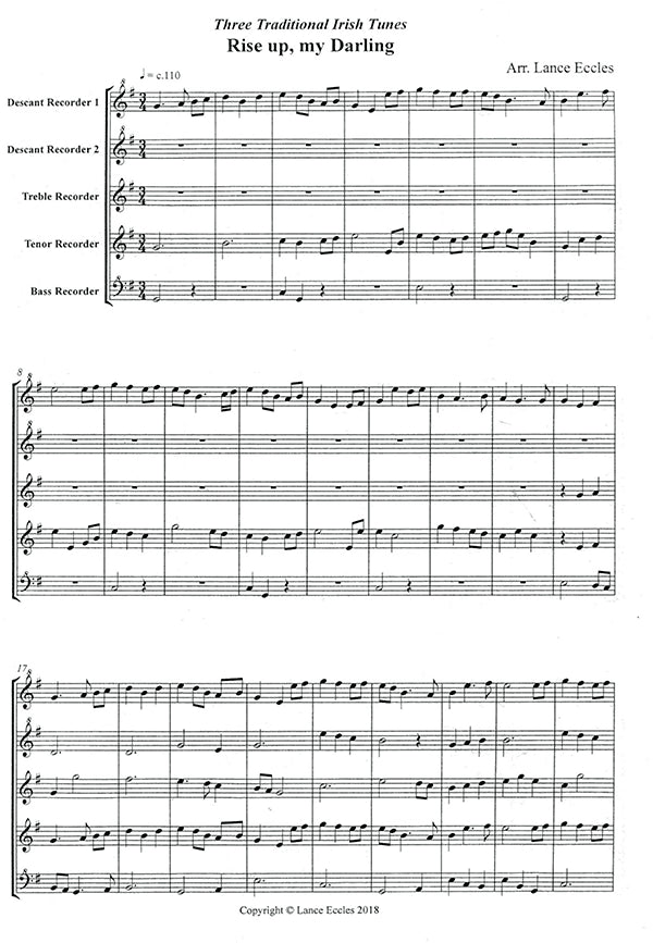 Three Traditional Irish Tunes