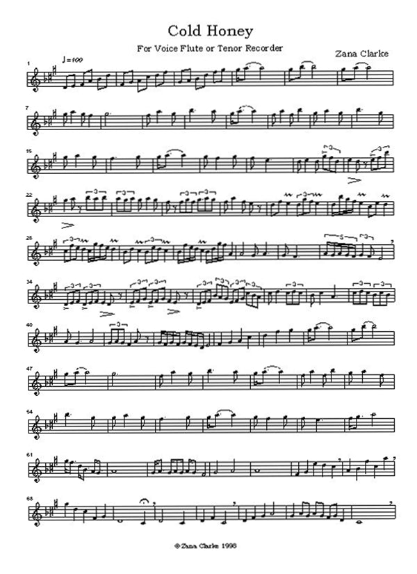 Cold Honey (Digital Download)