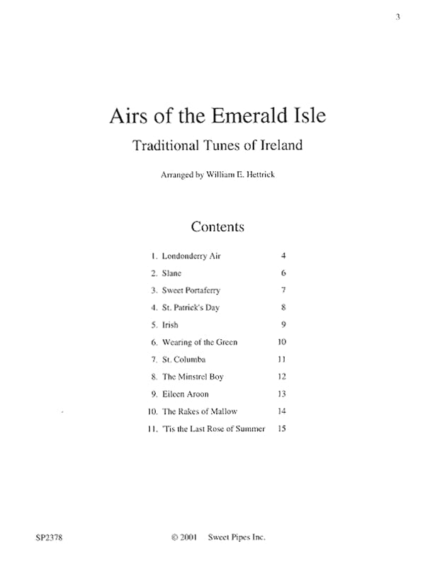 Airs of the Emerald Isle: Traditional Tunes of Ireland