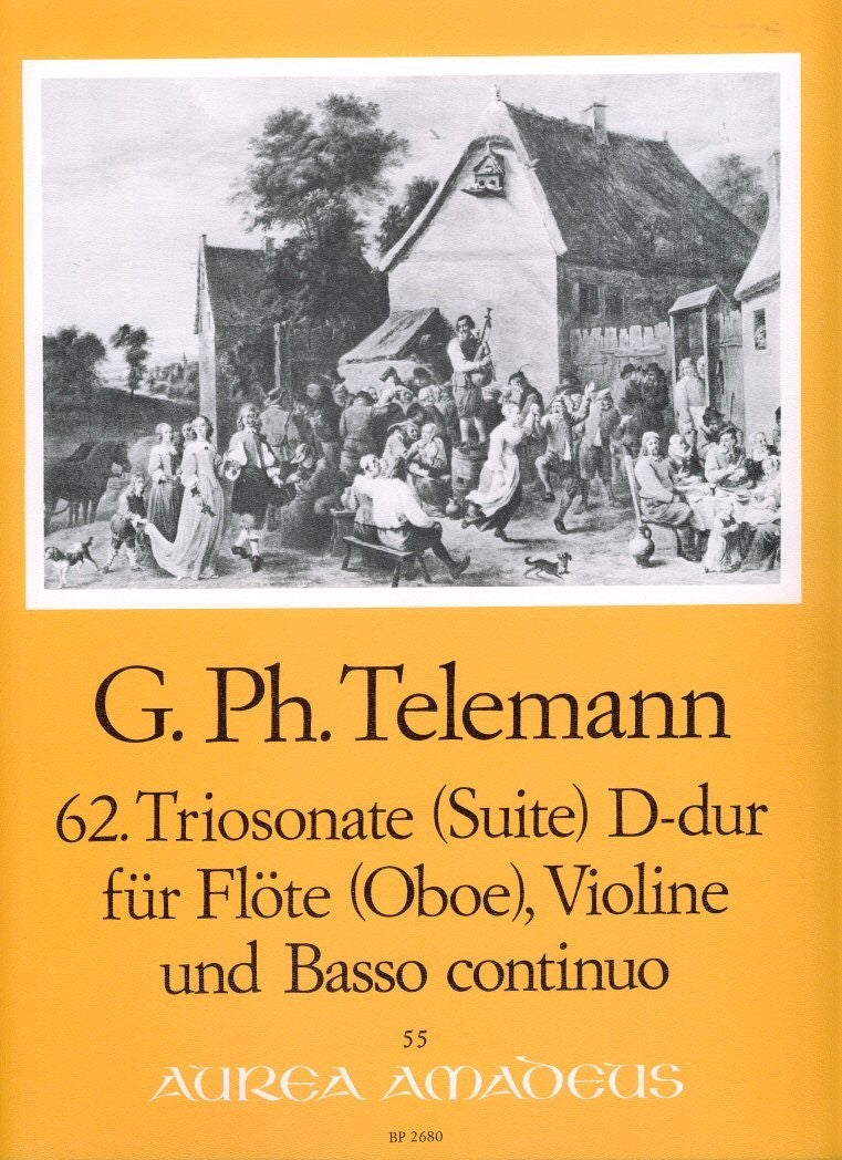 Trio sonata No 62 in D Major TWV 42:d10