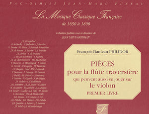 Pieces pour la flute traversiere qui peuvent aussi se jouer sur le violon premier livre