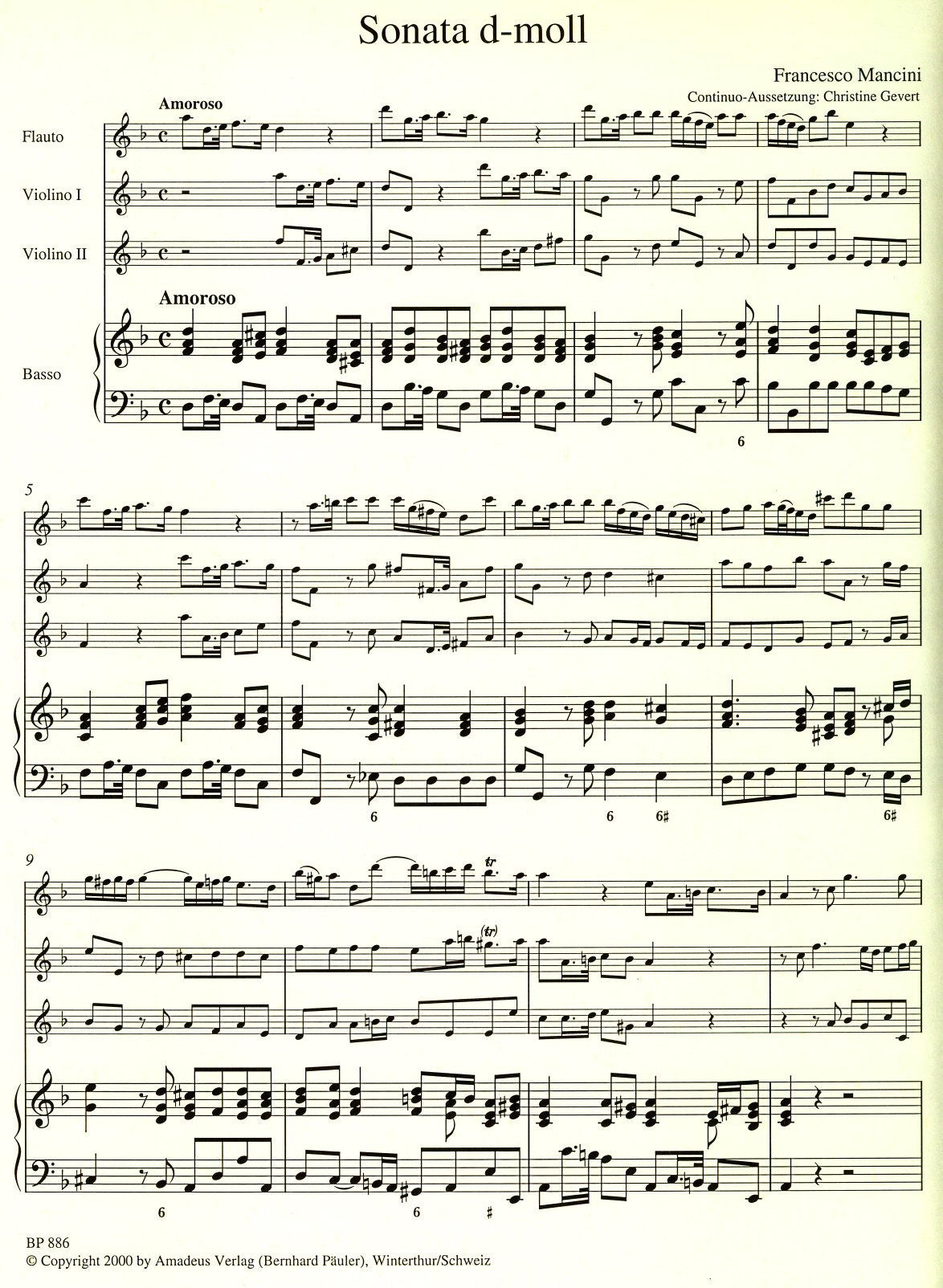 Sonata in d minor