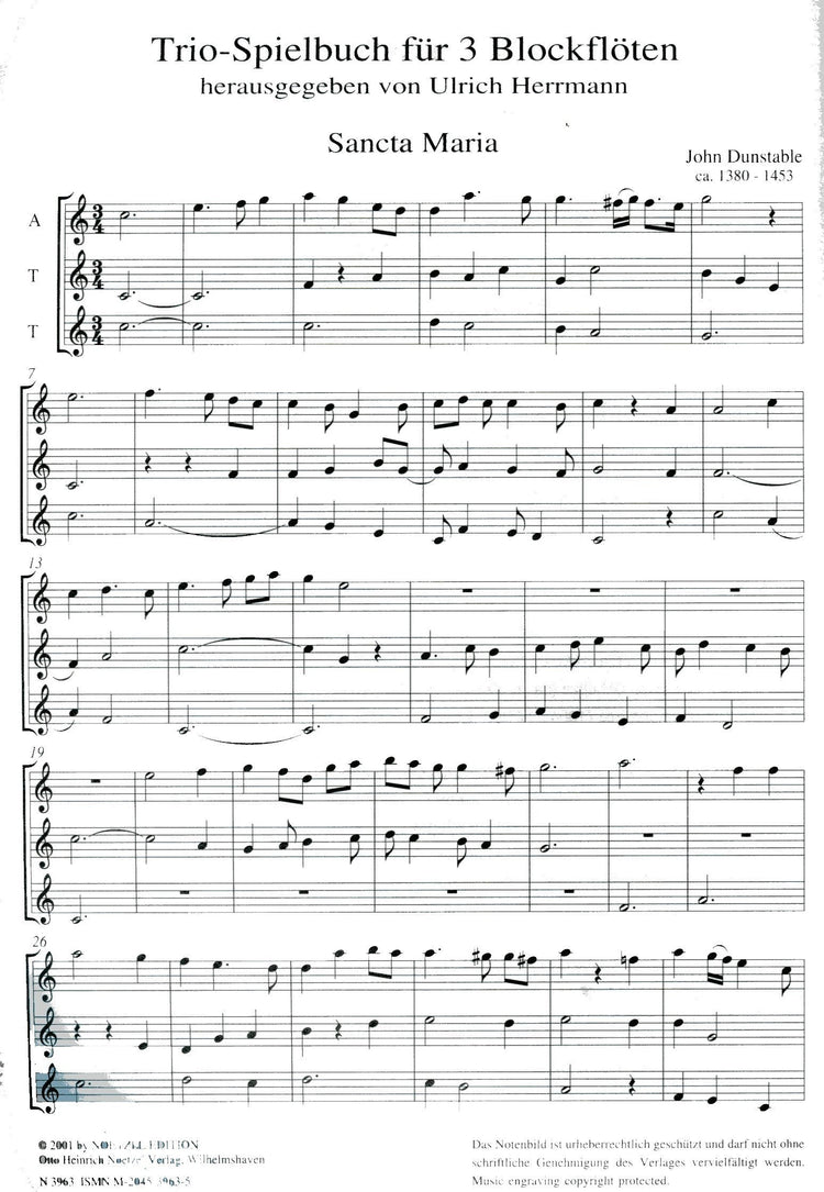 Trio Spielbuch I