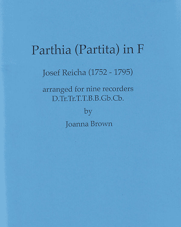 Parthia (Partita) in F