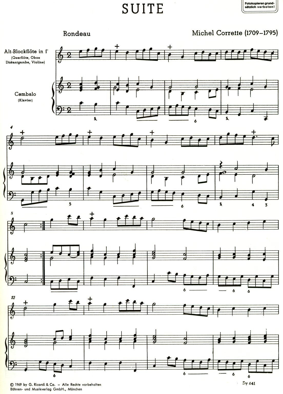 Suite in C Major
