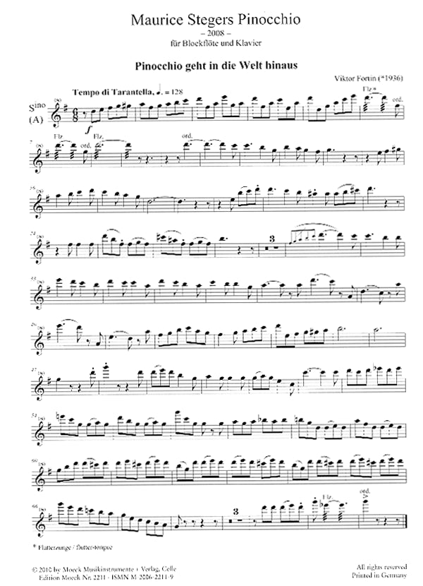 Pinocchio Sets Foot into the World