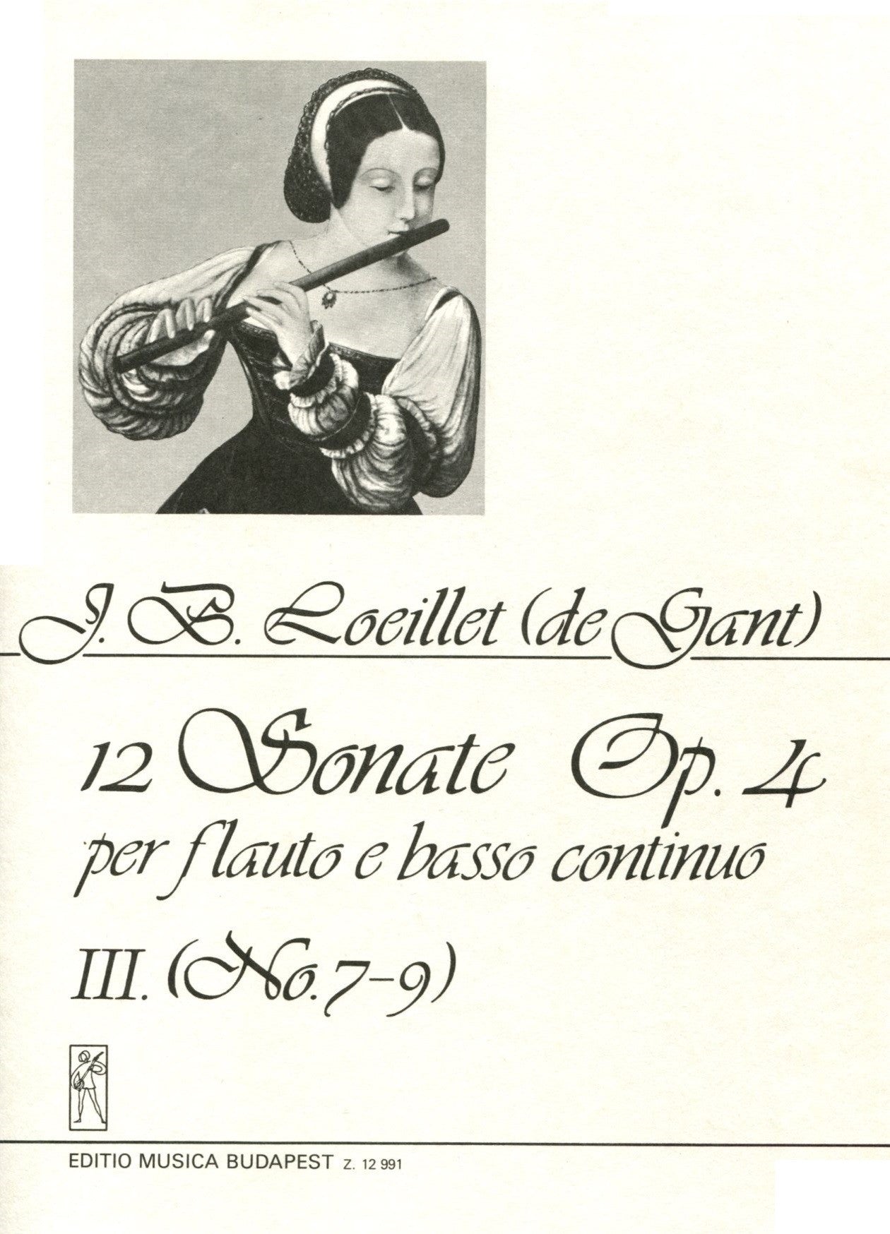 12 Sonatas Op 4, Volume 3, No 7-9