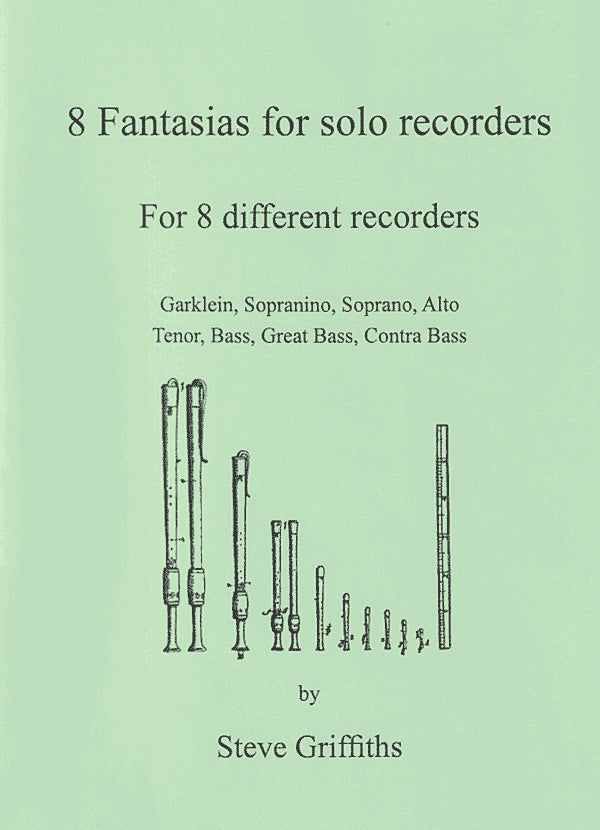 8 Fantasias for solo recorders