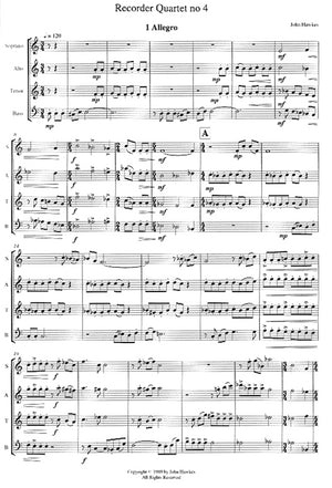 Recorder Quartet no 4