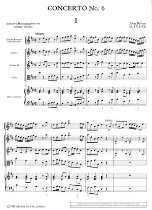 Concerto no. 6 in D Major