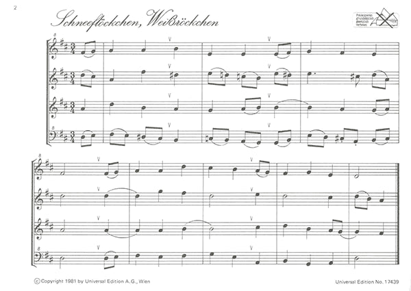 Winter Songs (Winterleider)